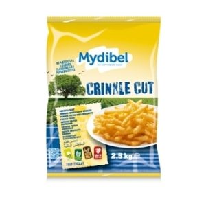 Mydibel Fries 12*12 Crinkle, Belguim,4*2.5kg