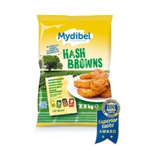 Mydibel Potato Hash Browns Triangle, Belguim,4*2.5kg