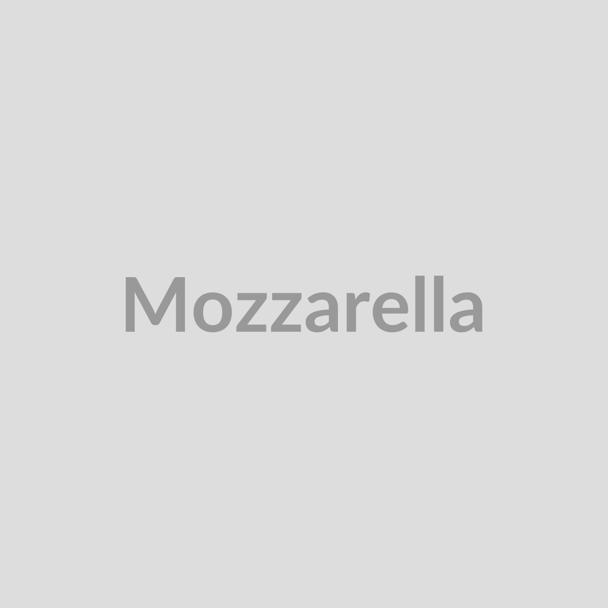 Mozzarella Cheese 500g (Sample)