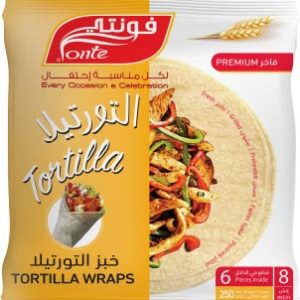 Fonty Fresh Whole wheat Flour Tortilla 12" (20 pcs)
