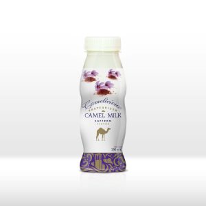 CAMELICIOUS FRESH CAMEL MILK WITH SAFFRON FLAVOUR 250ML*24