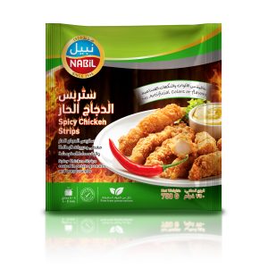 Nabil Chicken Crispy Strips Spicy 12x750 gm