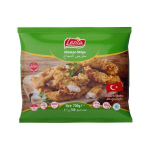 Lezita Chicken Strips Breaded Turkey Frozen,12x700 gm