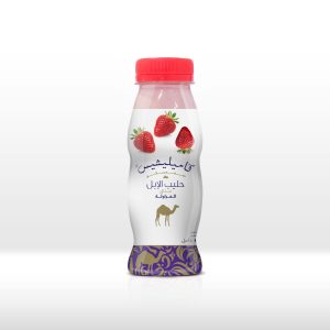 Fresh Camelicious Camel Milk WITH STRAWBERRY FLAVOUR 250ML*24