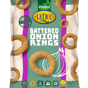 LeDuc Battered Crispy onion rings Batterd 6x1 kg