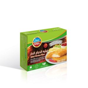 Nabil Chicken Crispy Breaded Fillet Spicy 400 gm