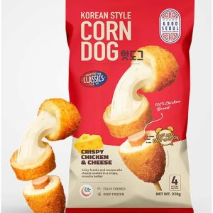 GOOD SEOUL Corndog Crispy Chicken & Cheese, UAE, 8x320 gm