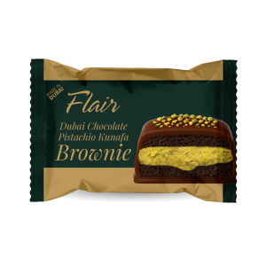 Flair Dubai Chocolate Pistachio Kunafa Brownie 50g*12 PKT*3 PCS