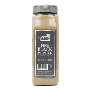 Badia Black Pepper Fine, USA, 6*16 oz