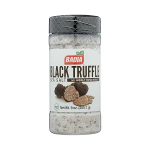 Badia Black Truffle Sea Salt, USA, 6x9 oz