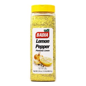 Badia Lemon Pepper Seasoning Kingsford, USA, 4*1.5 lb