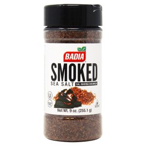 Badia Smoked Sea Salt, 6x9 oz, USA