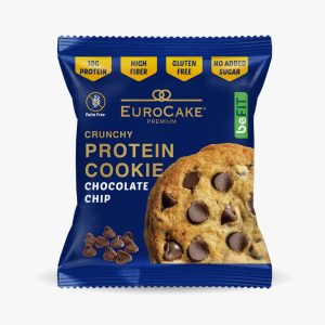 يوروكيك بريميوم كوكيزالشوكولاته بروتين رقائق الشوكولاته خالي من الجلوتين/السكر 40جم 6باكيت*8حبة