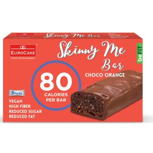 يوروكيك بريميوم لوح مغلف بالشوكولاته بنكهة البرتقال بالشوكولاته خفيف سكر غني بالالياف قليل الدسم 100جم*24 باكيت