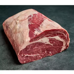 FROZEN BONLESS BEEF CUBE ROLLS UK TRIM