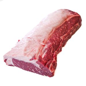 FROZEN BONLESS BEEF STRIPLOIN UK TRIM