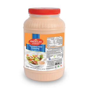 امريكان جورمية سوزانلد ايلاند صلصة بريميوم ، اماراتي، 4*1 جال