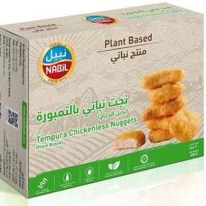 Nabil Chickenless Nuggets Tempura (Plant Based), Jordan, 400gm*12