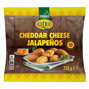 LeDuc Cheddar Cheese Stuffed Whole Jalapeno 12x250g