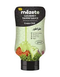 Mezete Tahini Sauce Green Chili , Jordan, 8*315 gm