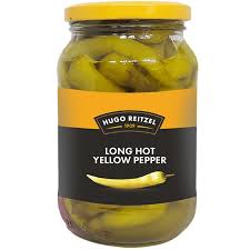 Reitzel Hot Long Yellow Pepper, India, 1x 16 kg