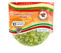 Senor pepe’s Tortilla Spinach 10”, UAE, 10*12pcs
