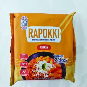GOOD SEOUL KOREAN RAPOKKI CHEESE 132G*18pcs