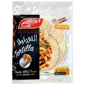 FONTE FLOUR TORTILLA 8 INCH*20 Flavour Smokin BBQ